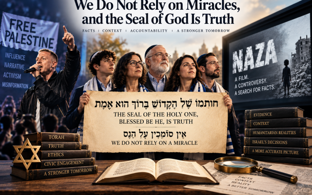 Lisa Shatz | We Do Not Rely on Miracles, and the Seal of God Is Truth