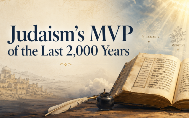 Ben Lazarus | Rambam: Judaism’s MVP of the Last 2,000 Years