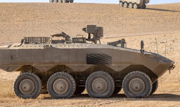 IDF unveils Eitan APC protected by Iron Fist