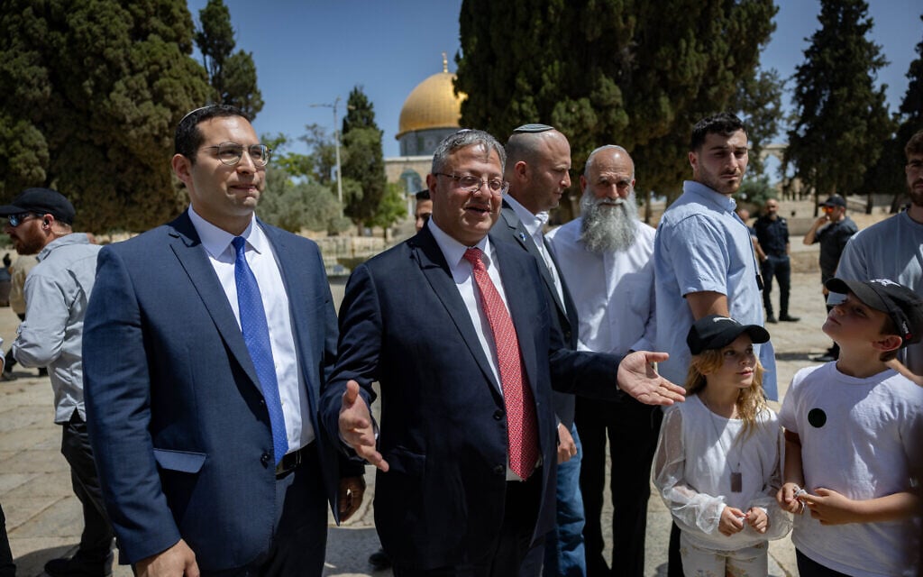 UAE slams Ben Gvir’s Temple Mount visit, days after hosting Netanyahu in Abu Dhabi