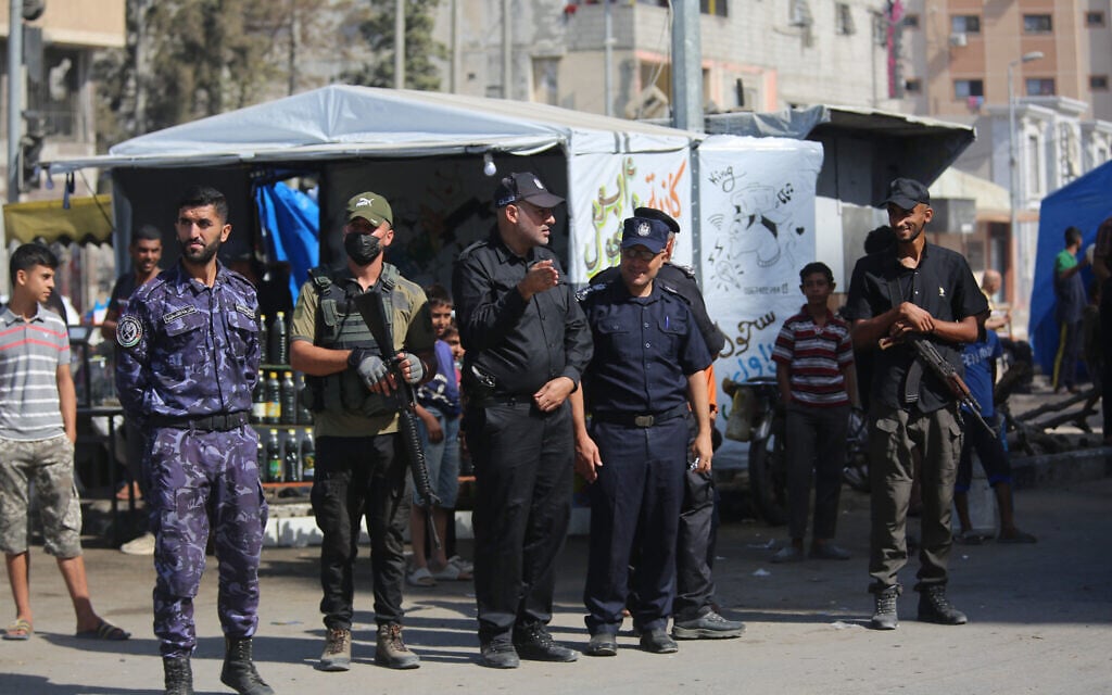 Israel barring recruits it vetted for Gaza police from leaving Strip for training