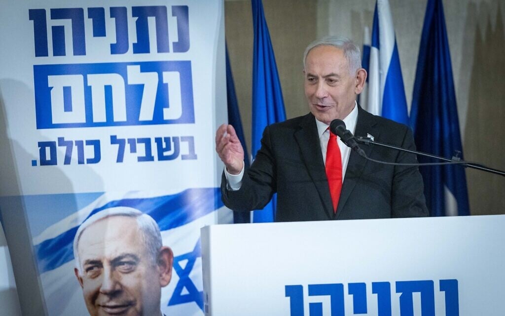 Netanyahu says he’ll sue Haaretz over report UAE leader warned him days before Oct. 7