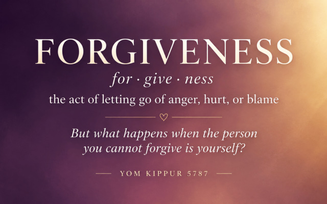 Lori Prashker-Thomas | The Hardest Person I Have Had To Forgive is Myself