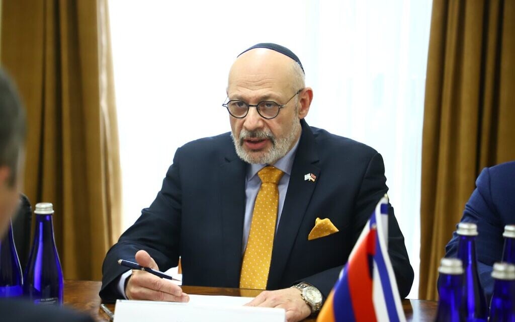 Israel’s new envoy to Turkey takes up post as relations remain strained