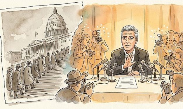 Jaclyn S. Clark | George Clooney Defended a Right Nobody Threatened