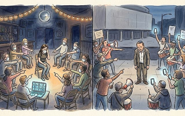 Jaclyn S. Clark | The Mob Ate the COVID-Conscious Lesbian Bar. Pick-Me Jews, Take Note.
