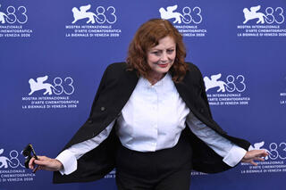 Susan Sarandon: ‘I’ve had movies taken away’ over support for Palestinians