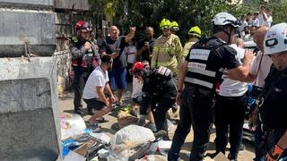 Jerusalem man accused of attempted murder after throwing relative into underground trash bin