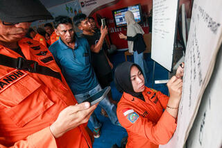 Search underway for 140 missing after ship disappears off Indonesia