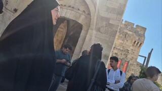 ‘This is my home’: Turkish tourists confront Israeli man at Jerusalem’s Jaffa Gate
