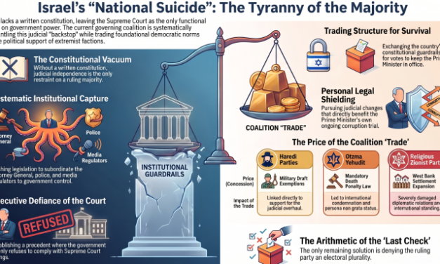 Richard Diamond | Israel Is Committing Suicide by Tyranny of the Majority
