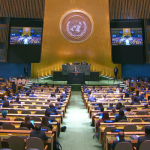 Silas Anastacio | NY Jewish Groups Rally Against Antisemitism at UN Headquarters