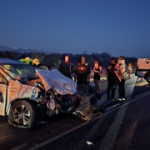 Man killed, three seriously hurt in Highway 90 crash