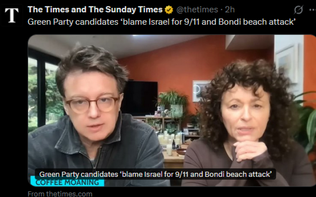Ed Moss | The twisted call for the destruction of only Israel by the British Green Party