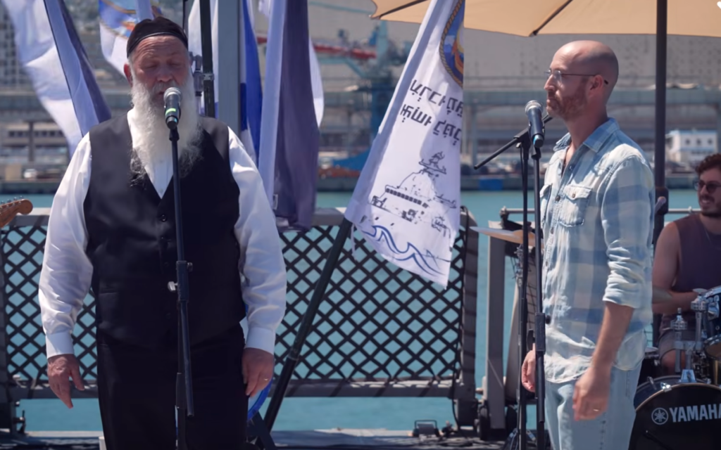 Rapper Jimbo J and actor Shuli Rand duet in optimistic mashup
