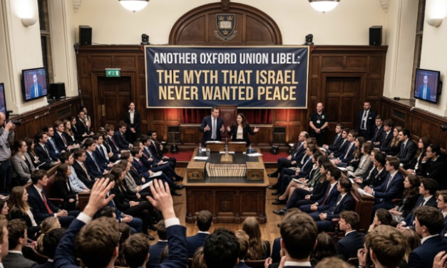 Tim Orr | Another Oxford Union Libel: The Myth That Israel Never Wanted Peace