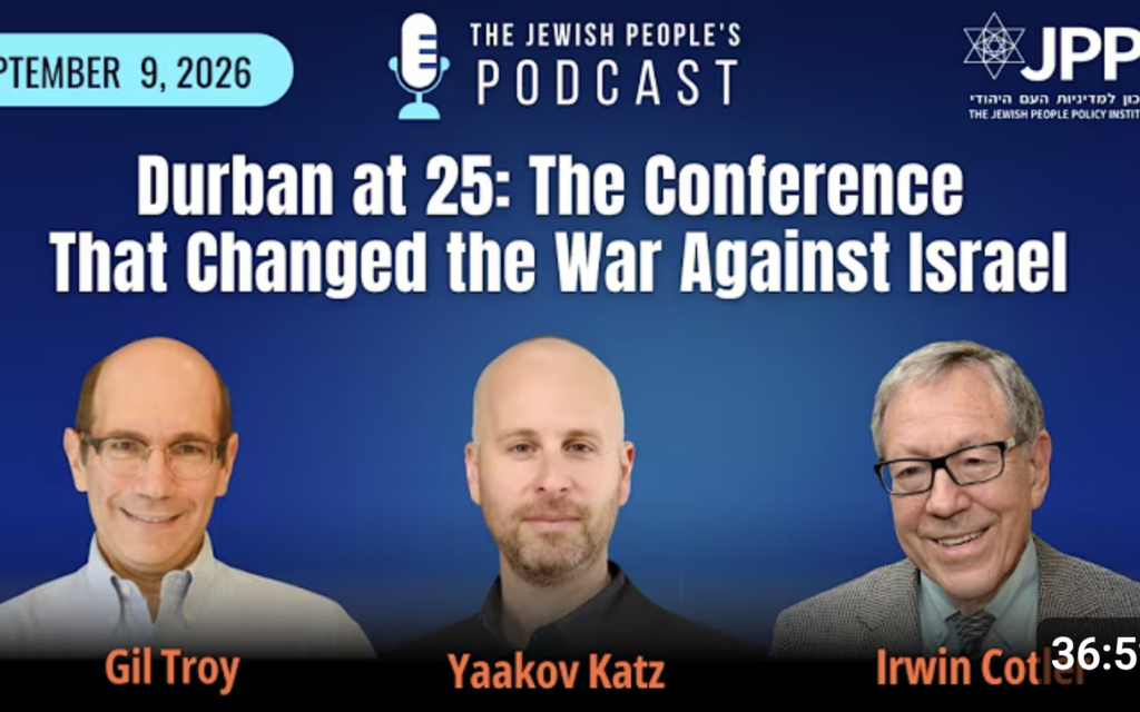 Durban at 25: The conference that changed the war against Israel – Sponsored Content