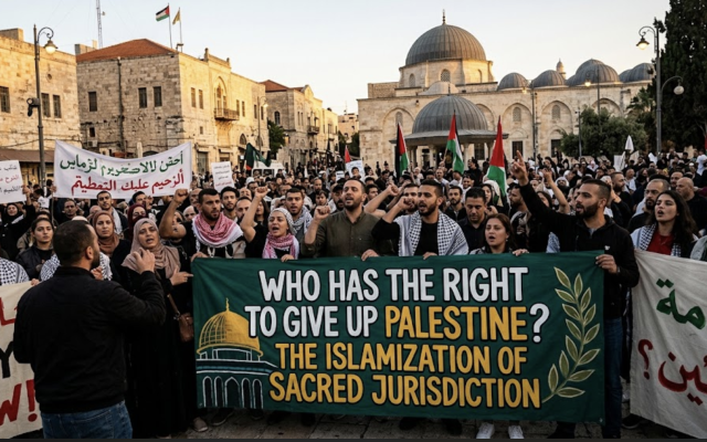 Tim Orr | Who Has the Right to Give Up Palestine? The Islamization of Sacred Jurisdiction