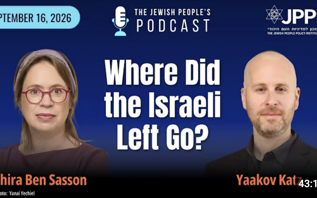 Where did the Israeli left go? – Sponsored Content