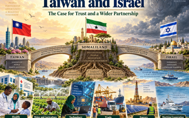 Nassir Hussein Kahin | Somaliland Chose Taiwan and Israel: The Case for Trust and a Wider Partnership