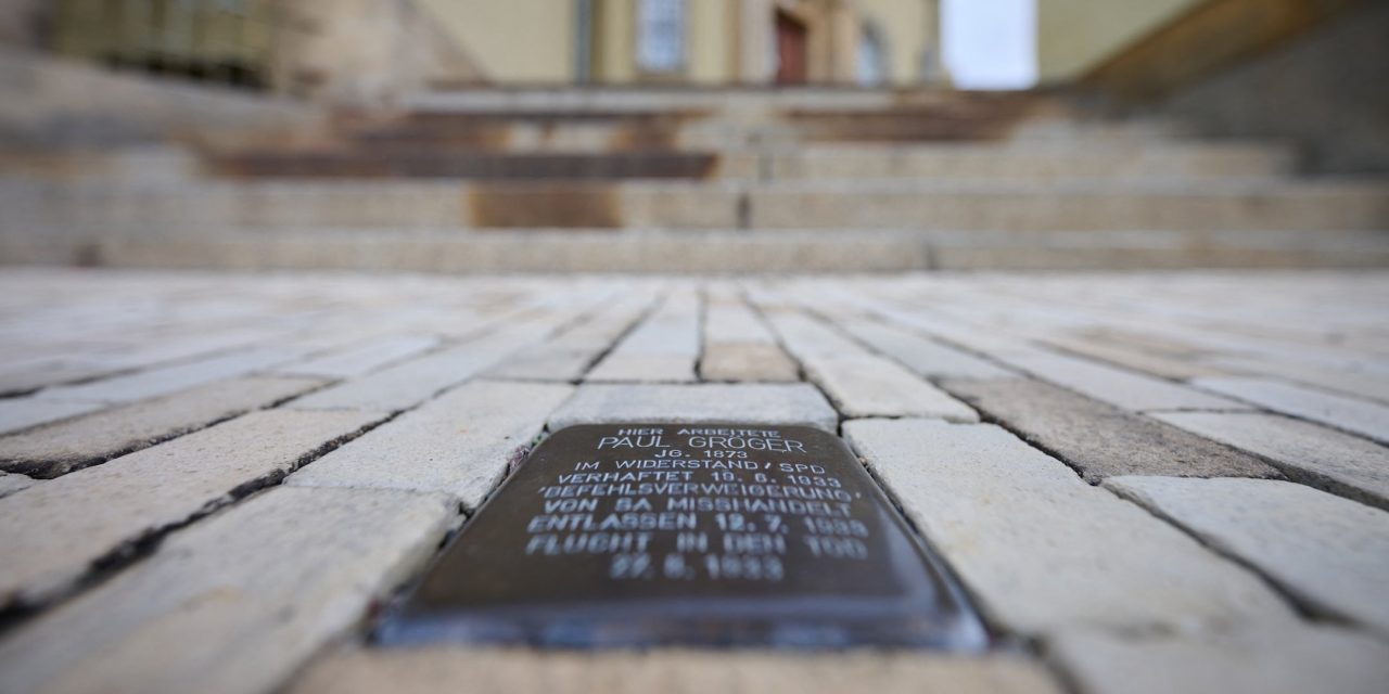 German city bans stumbling stone memorials to Nazi victims