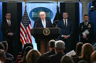 Trump bans CNN, MS NOW and Politico from White House