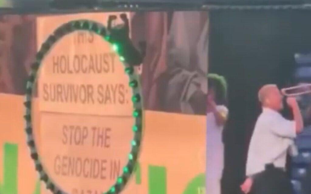 Macklemore calls for a ‘Free Palestine’ while opening for Ed Sheeran at New Jersey show