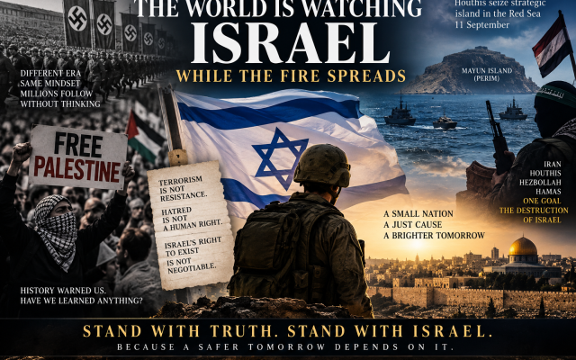 Sabine Sterk | The World Is Watching Israel While the Fire Spreads