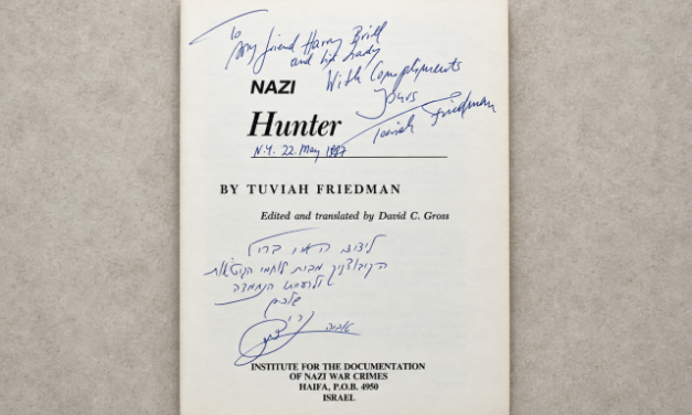 Janet Bond Brill | The Nazi Hunter My Father-in-Law Never Mentioned