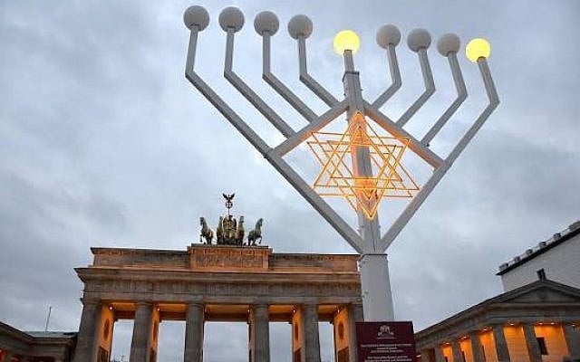 Donna Swarthout | Who Will Light the Menorah at Berlin’s Brandenburg Gate this Year?
