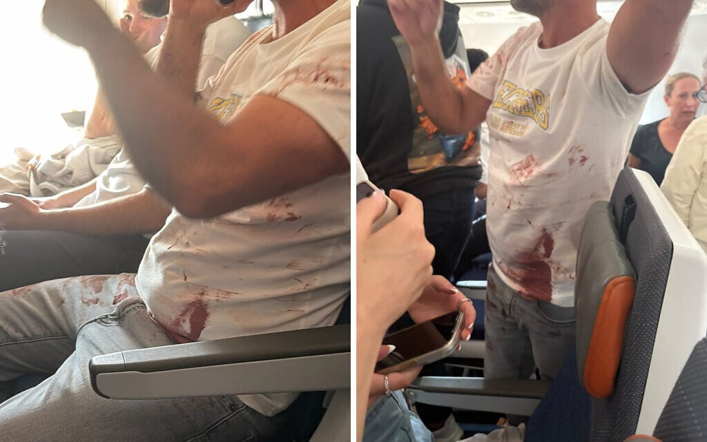 Copilot subdued after stabbing pilot in alleged attempt to crash plane full of Israelis