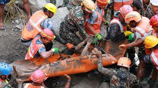 Nepal rescuers save two workers trapped in hydropower tunnel for nine days | Watch