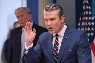 Hegseth pressed rescued F-15E crew for CBS interview