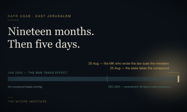 Uriel Zehavi | Nineteen Months. Then Five Days.