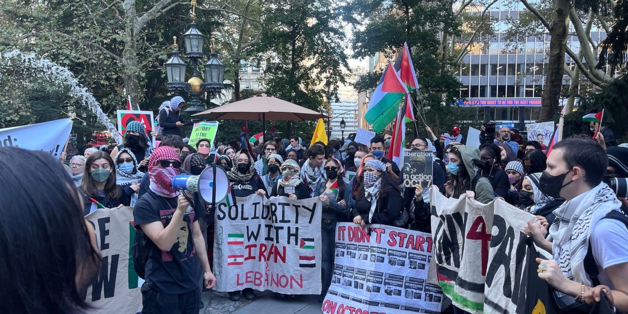 On NYC streets, Jews feel fear on Oct. 7 anniversary, while protesters rage against Israel