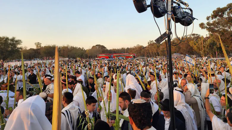 Hallel at Nova: Thousands pray where festivalgoers were murdered
