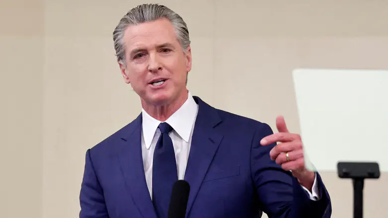 Newsom calls for conditions on US aid to Israel