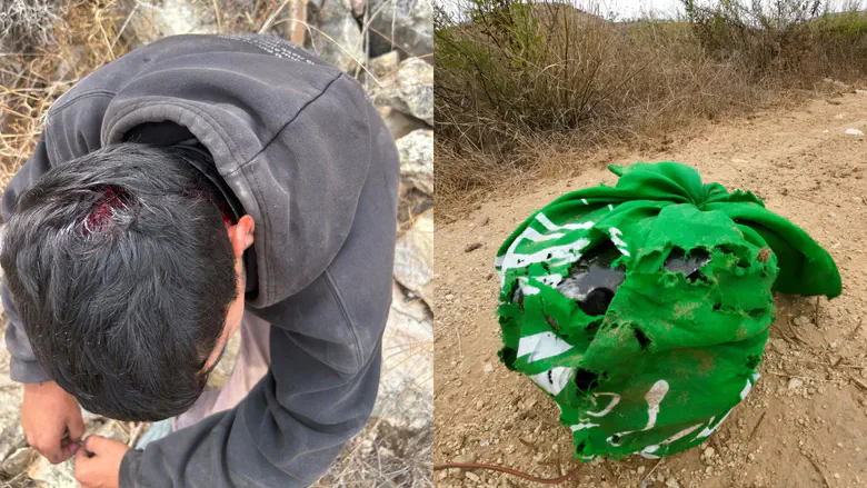 Arab olive harvesters injure Israeli, attempt to steal weapon