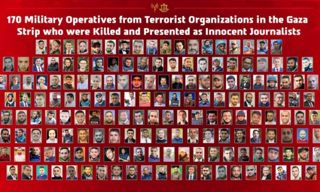 IDF reveals: 170 terrorists killed in Gaza were presented as journalists