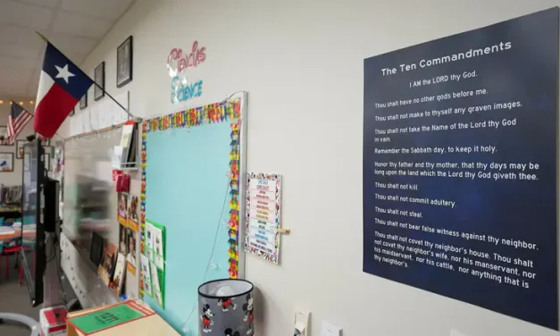 Texas judge orders Ten Commandments displayed in classrooms