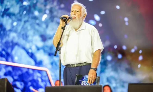 ‘For unity in the nation’: Rabbi Kalmanson recites Kaddish at 10/7 memorial
