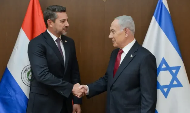 Netanyahu meets Paraguayan VP in Jerusalem