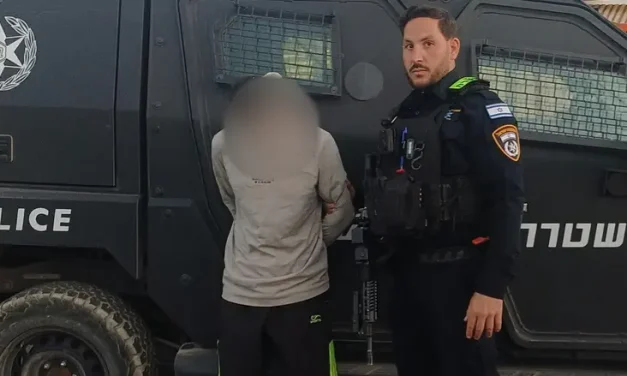 Palestinian Arab arrested for praising October 7 massacre