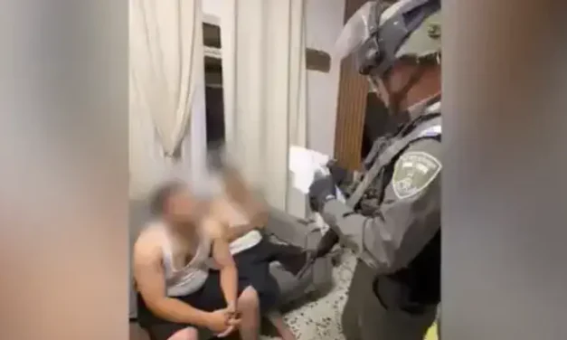 Watch: Arabs arrested in nighttime raid two months after injuring officer