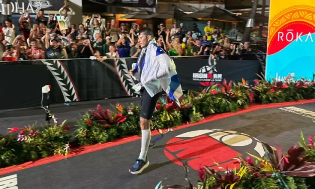 Watch: Israeli war veteran who lost his leg completes Ironman world championship