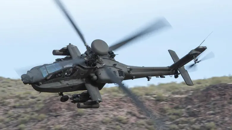 Israel to acquire 12 advanced Apache attack helicopters from US