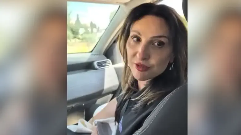 Fleur Hassan-Nahoum targeted in rock attack in Binyamin