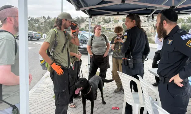 Special search effort for man missing near Jerusalem