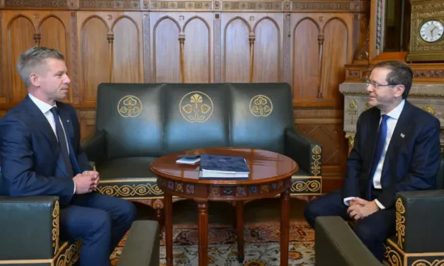 ‘See you in Israel’: Herzog meets Hungarian PM, invites him to visit