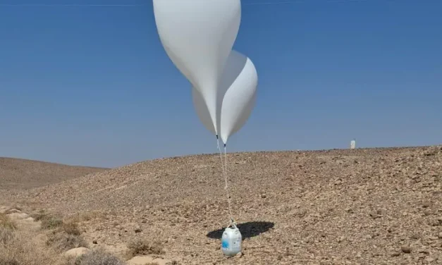From drones to balloons: New smuggling method raises security fears on Jordan border